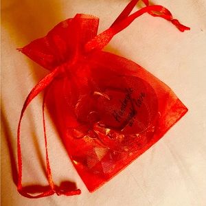 Handmade Suncatcher with Gold Chain & Crystals